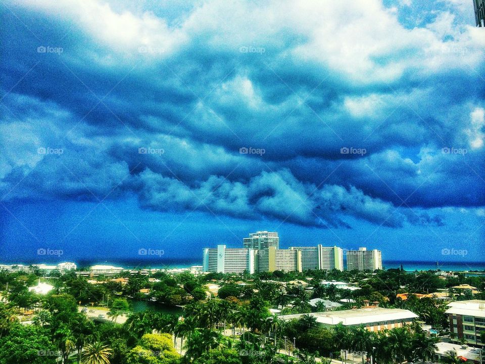 Drama over Ft Lauderdale