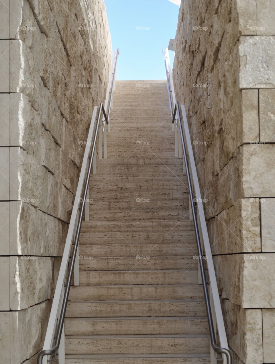 Getty stairs 