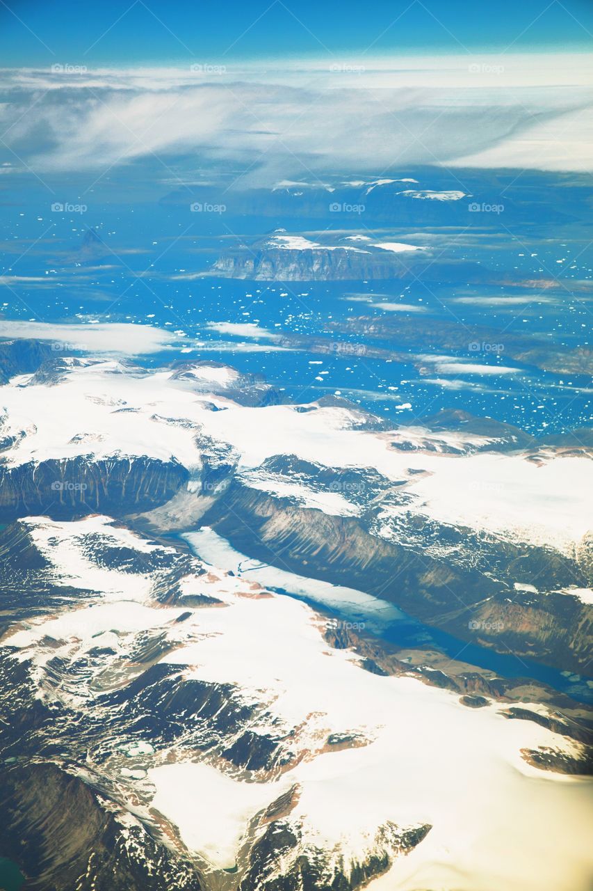 Above Greenland