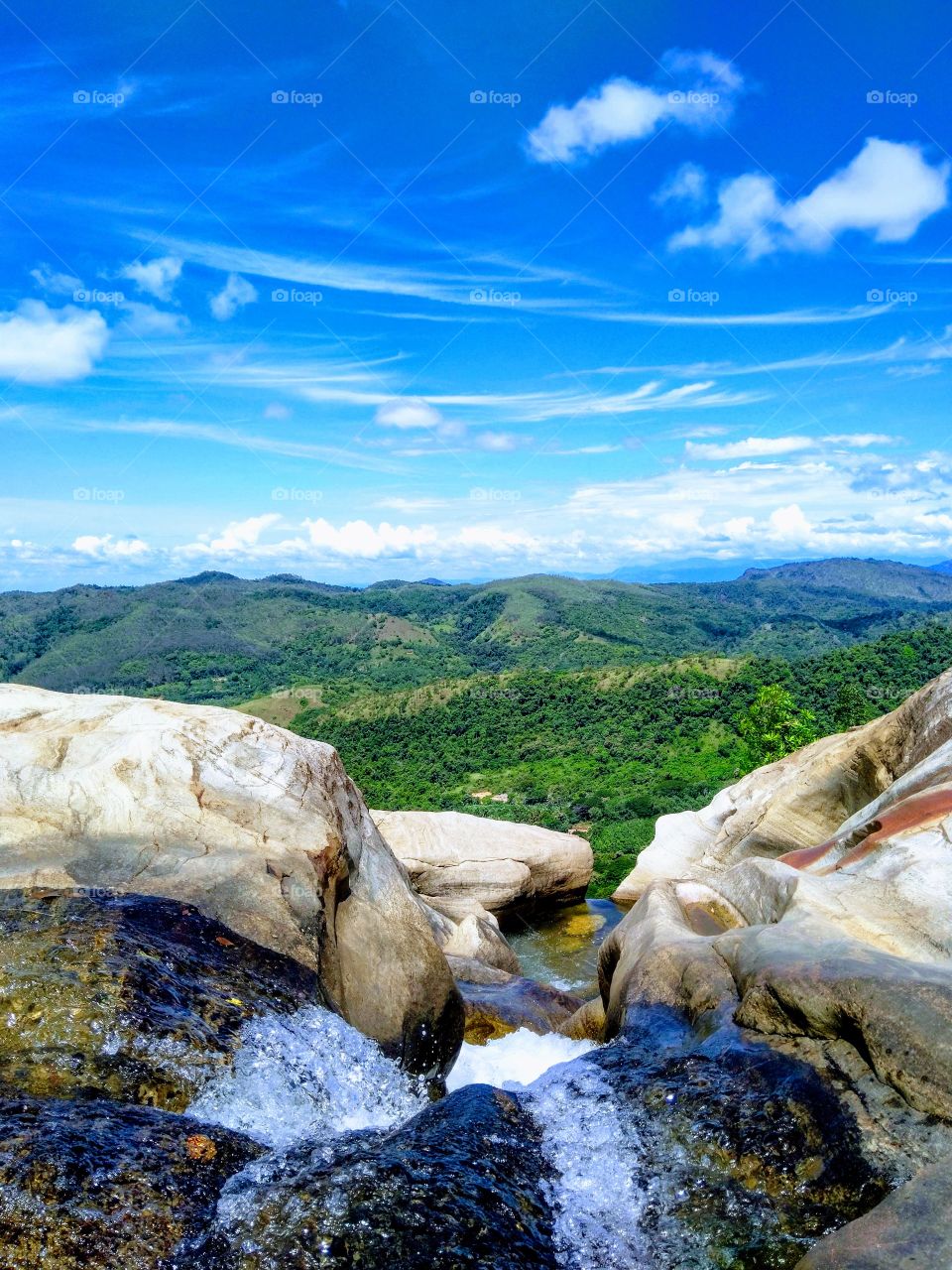 Top of the waterfall 