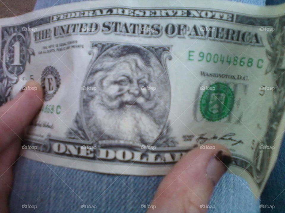 I got this back as change from the grocery store...