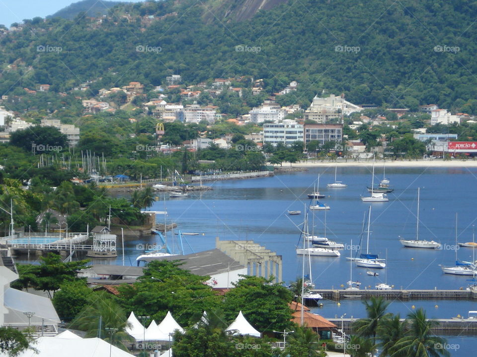 Niteroi. Sunny day watching the boats