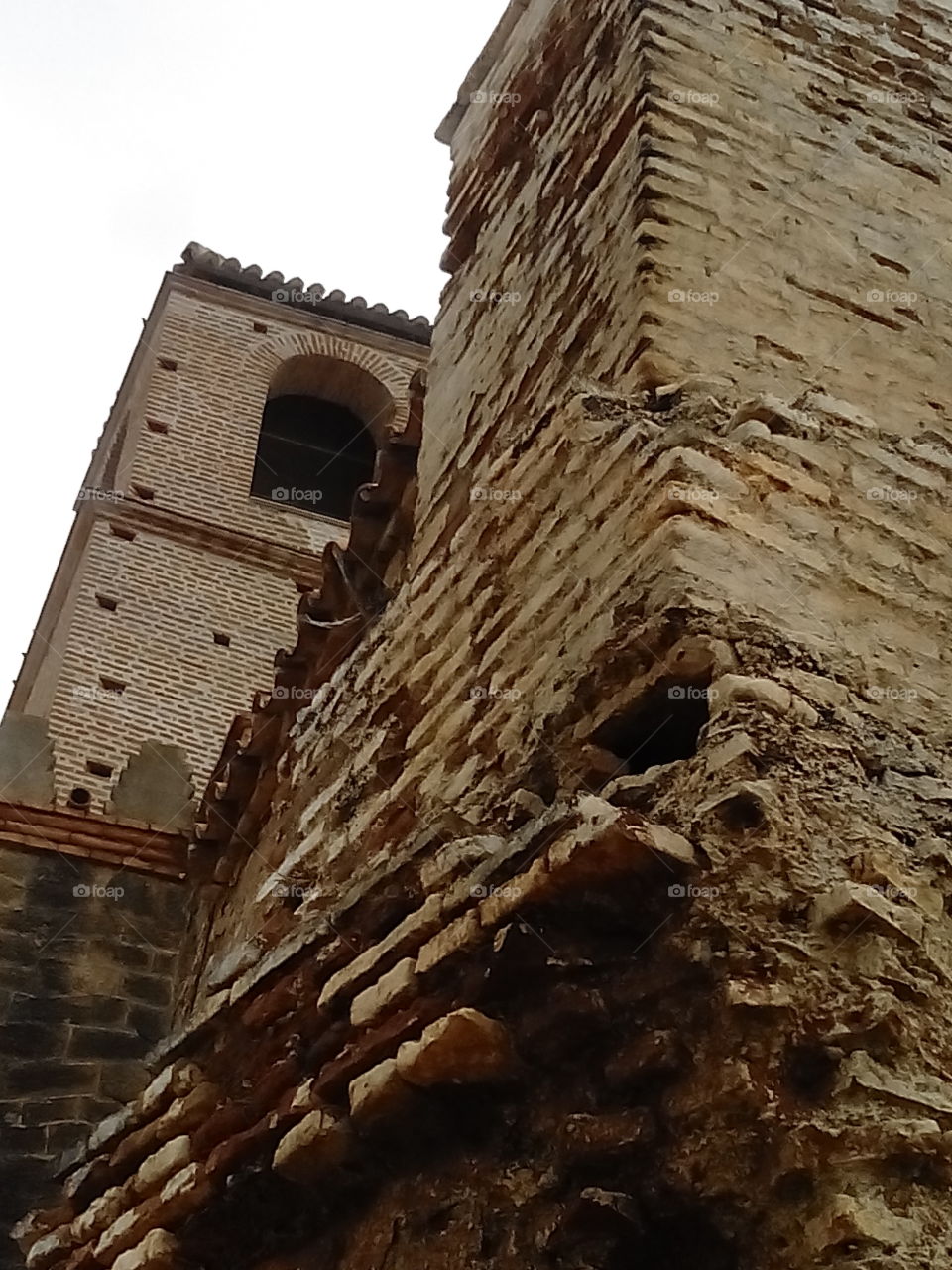 Phoenician castle in Alora, Spain