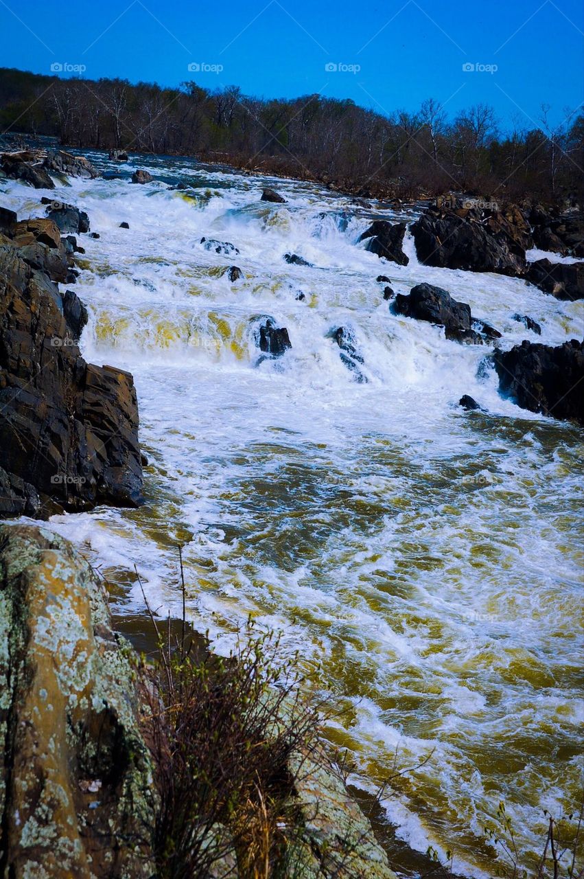 Potomac waterfall