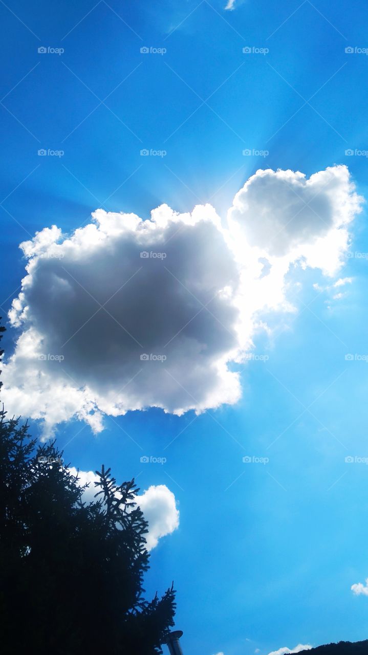 Behind every cloud is the sun