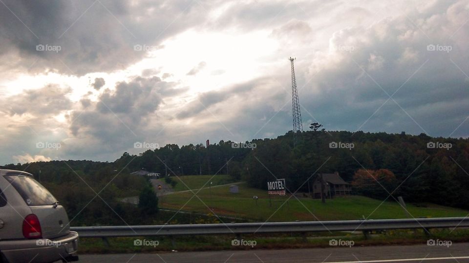 Storm clouds