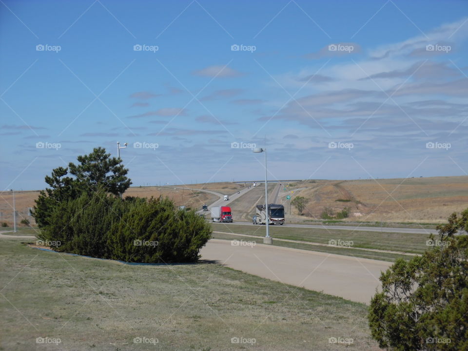 I-40west of Oklahoma city