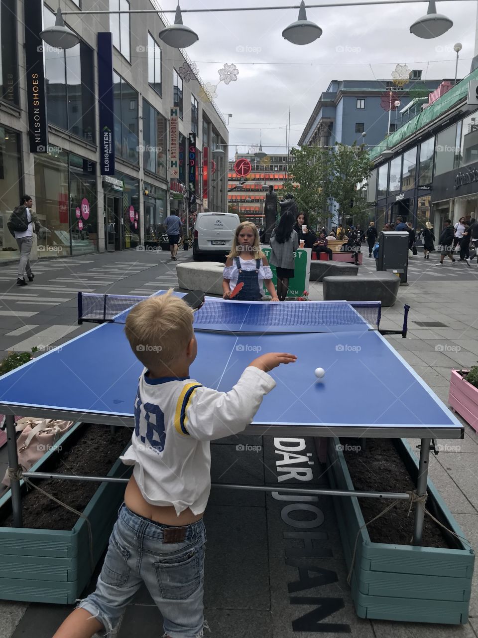 Table tennis in Stockholm