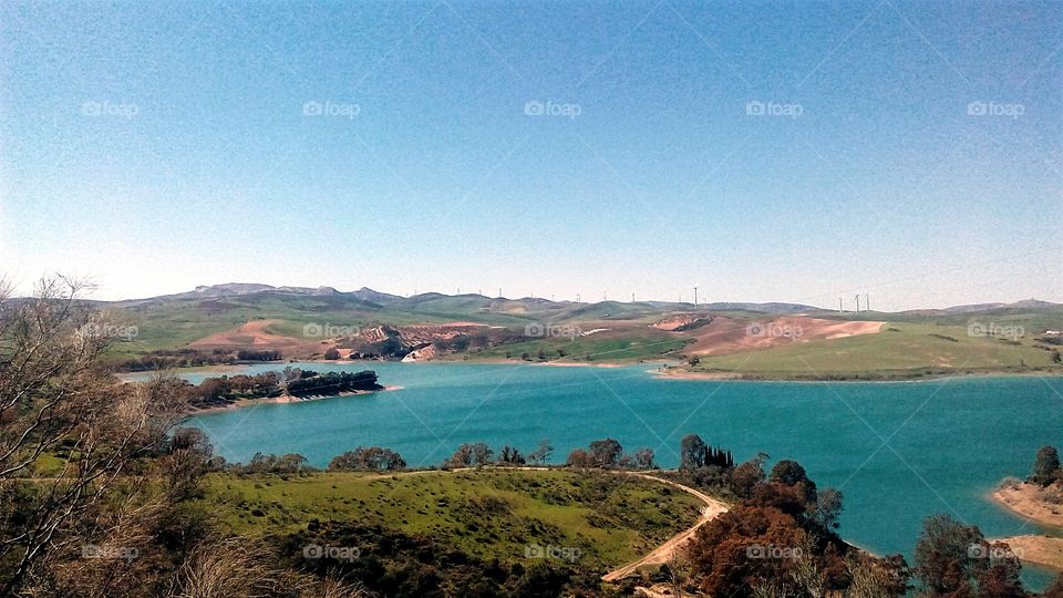 Nature landscape Ardales, Malaga (Spain).