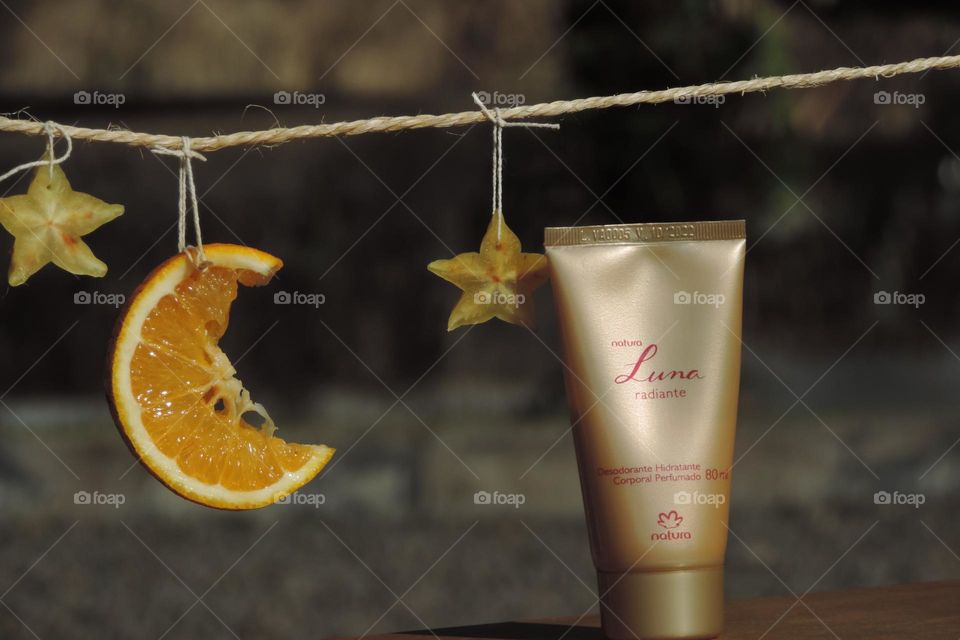 Orange moon and star fruit stars in the sky that I feel using Luna moinsturized.. 🌌🌙⭐🌠