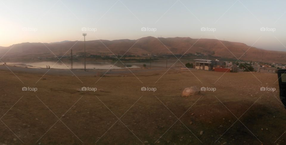Landscape, Sunset, Dawn, Water, Beach