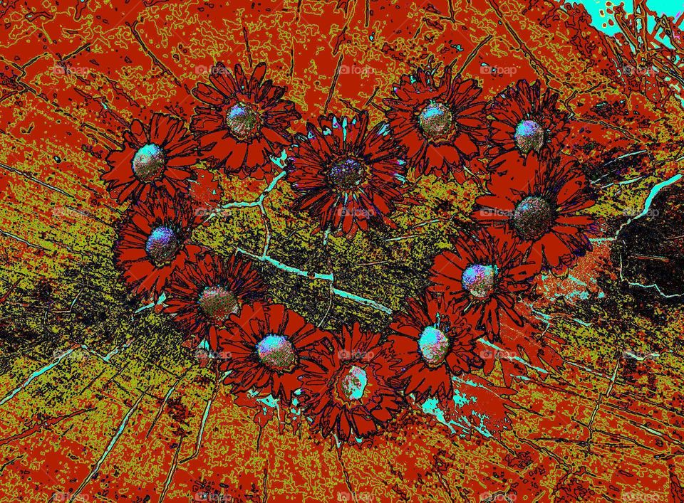 Abstract, Flower, Pattern, Art, Floral