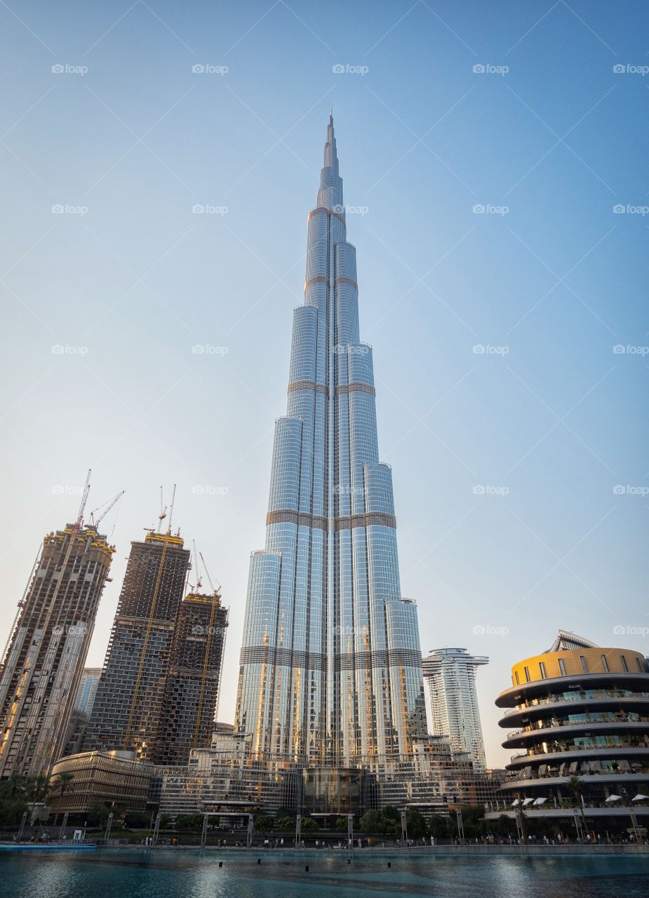 Burj Khalifa is the most high building in Dubai