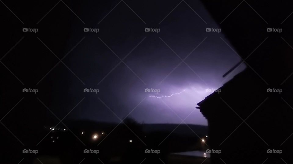 thunder lightening in dorset uk
