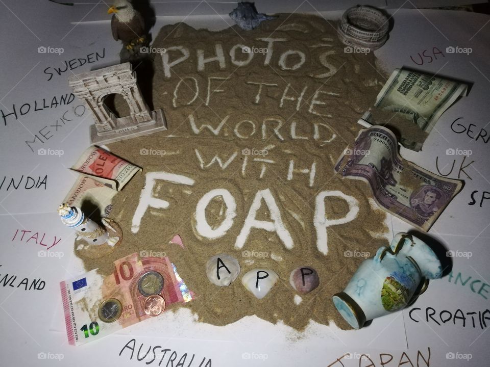 Around the world with photos & Foap