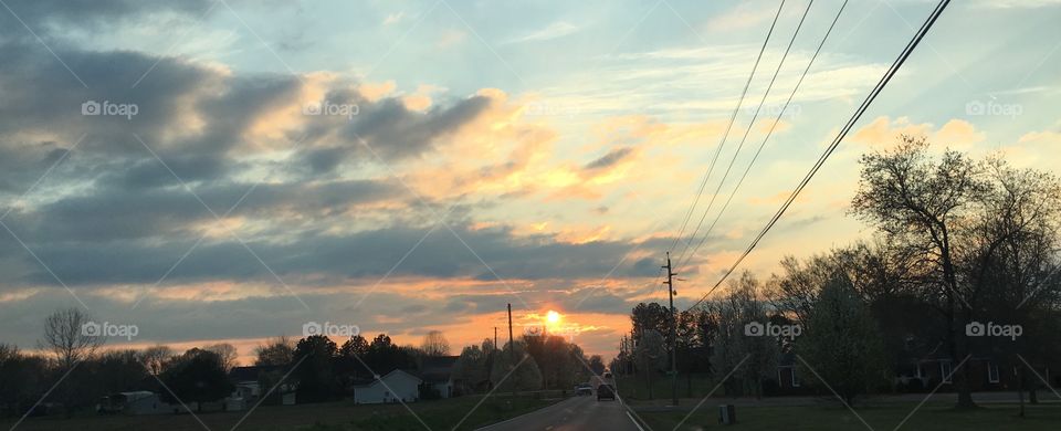 Sunset in Alabama