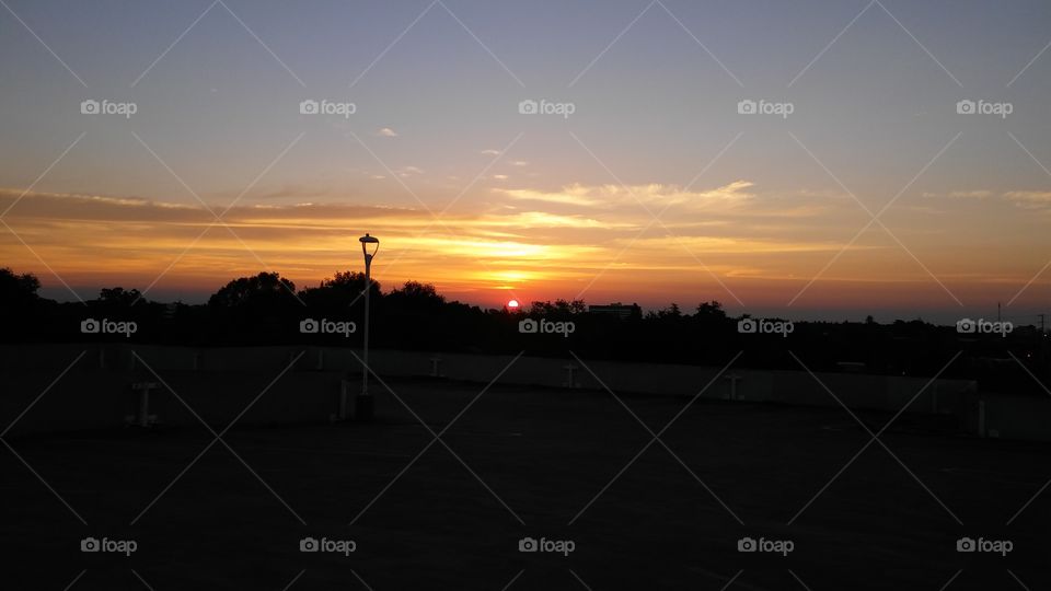 Monday morning 6:35 sunrise