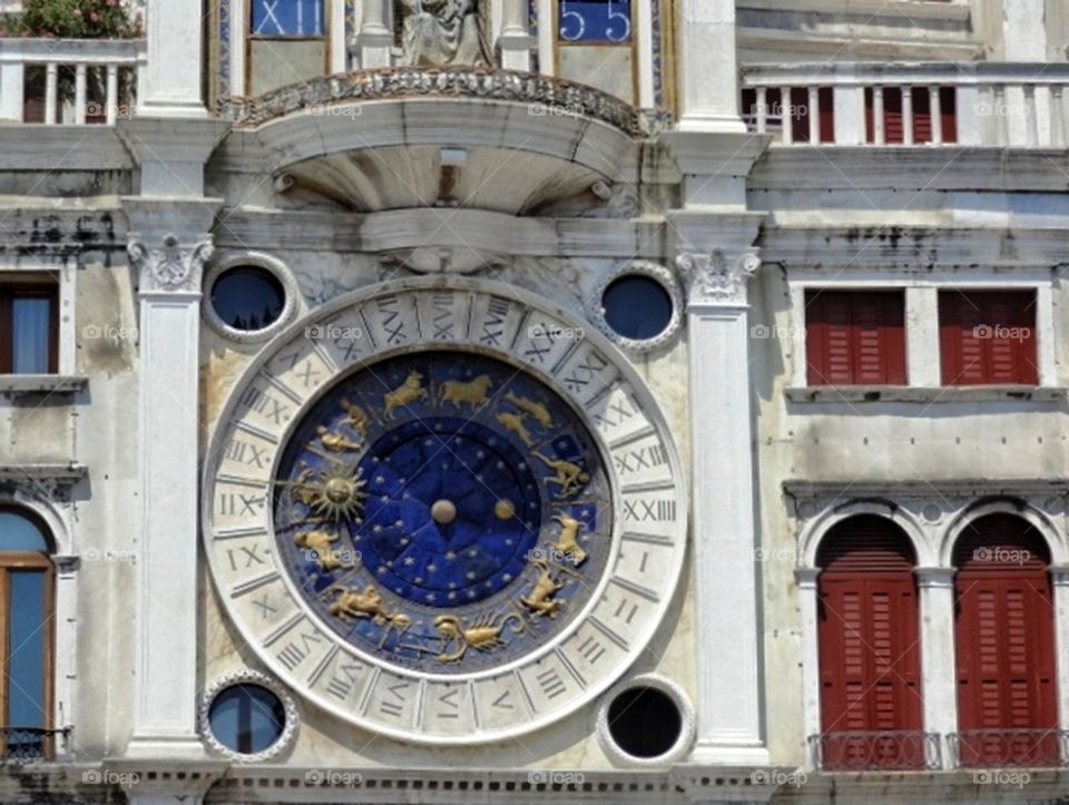 St Mark's Clock in Venice