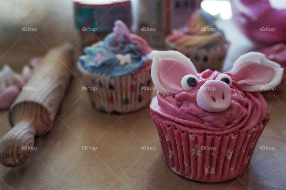 Delicious cupcake