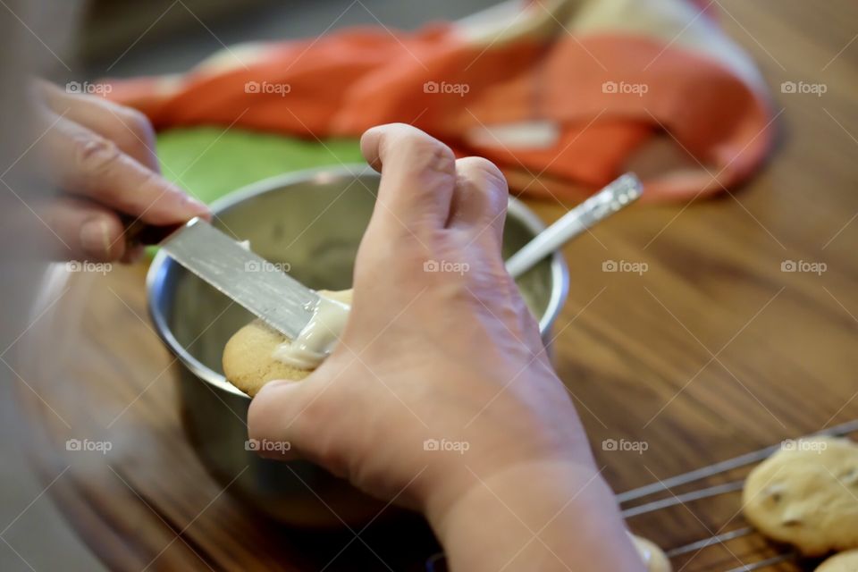 Preparing Snacks For Santa 