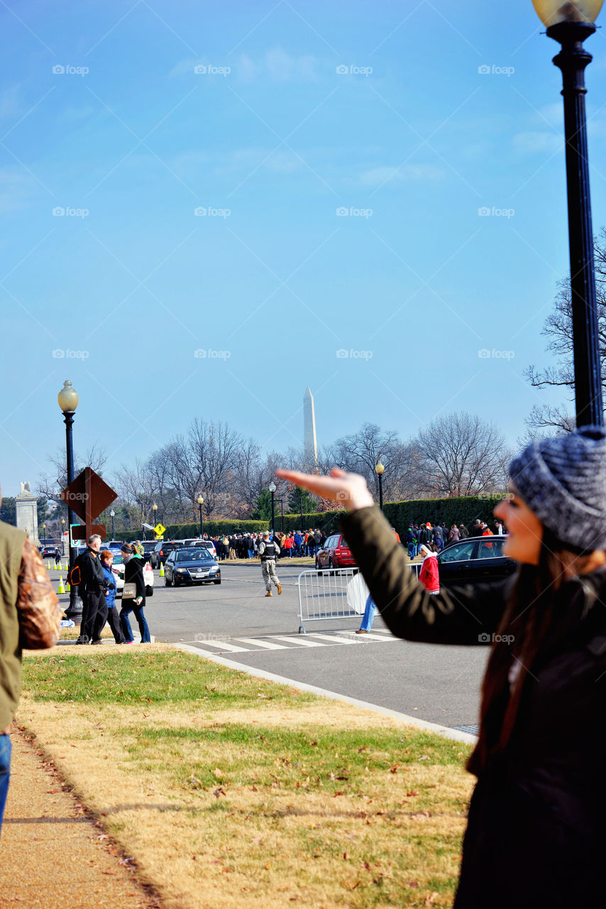 Washington monument. Washington DC