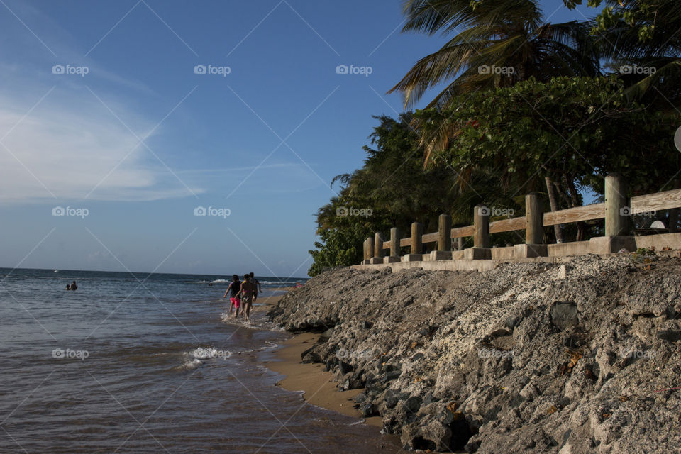 Beach walk