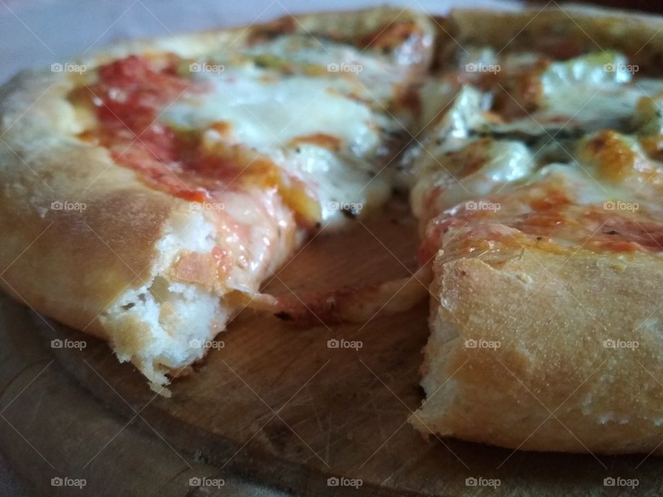Pizza close up