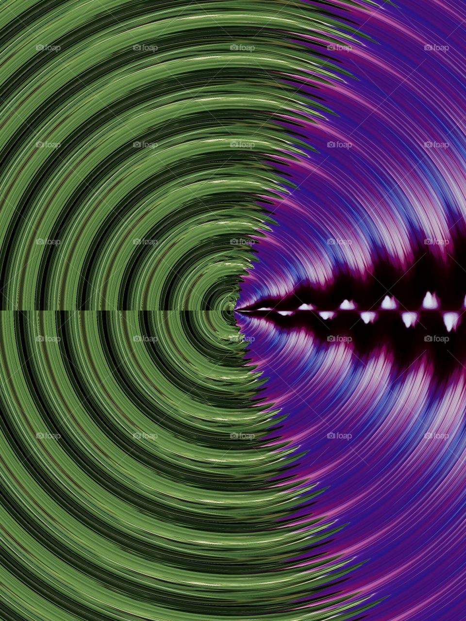 Psychedelic illusion 