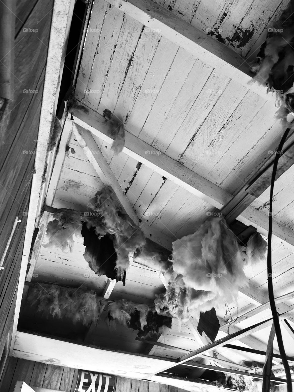 Monochrome, No Person, Abandoned, Old, People