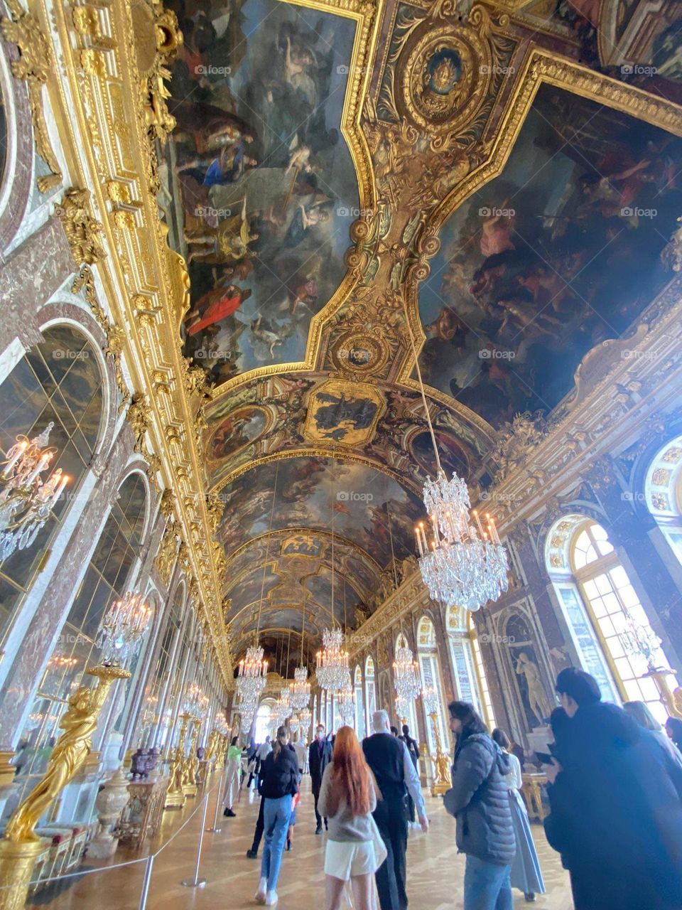 The Hall of Mirrors in Paris