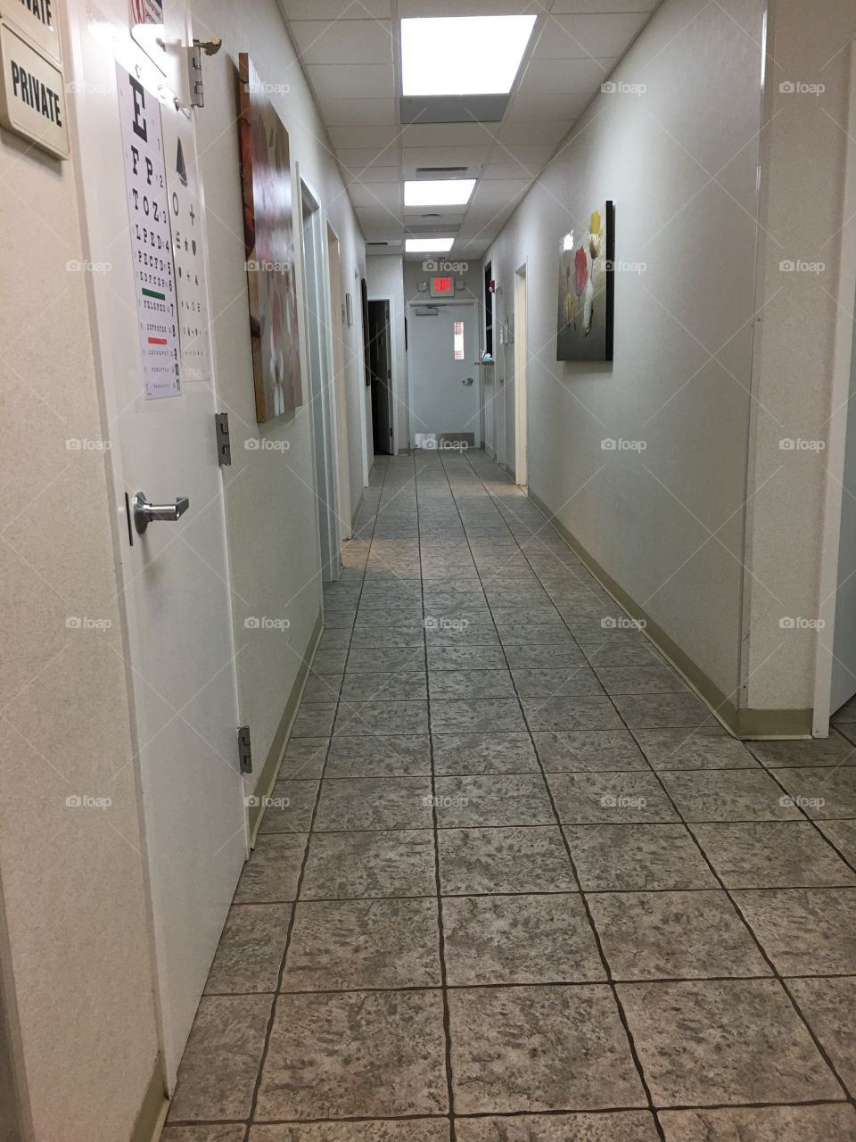 Lonely hallway 