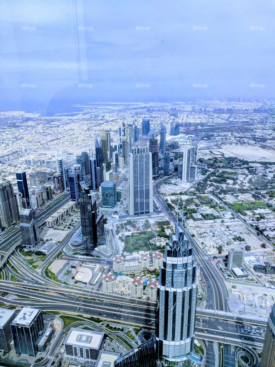 View from burj Khalifa
