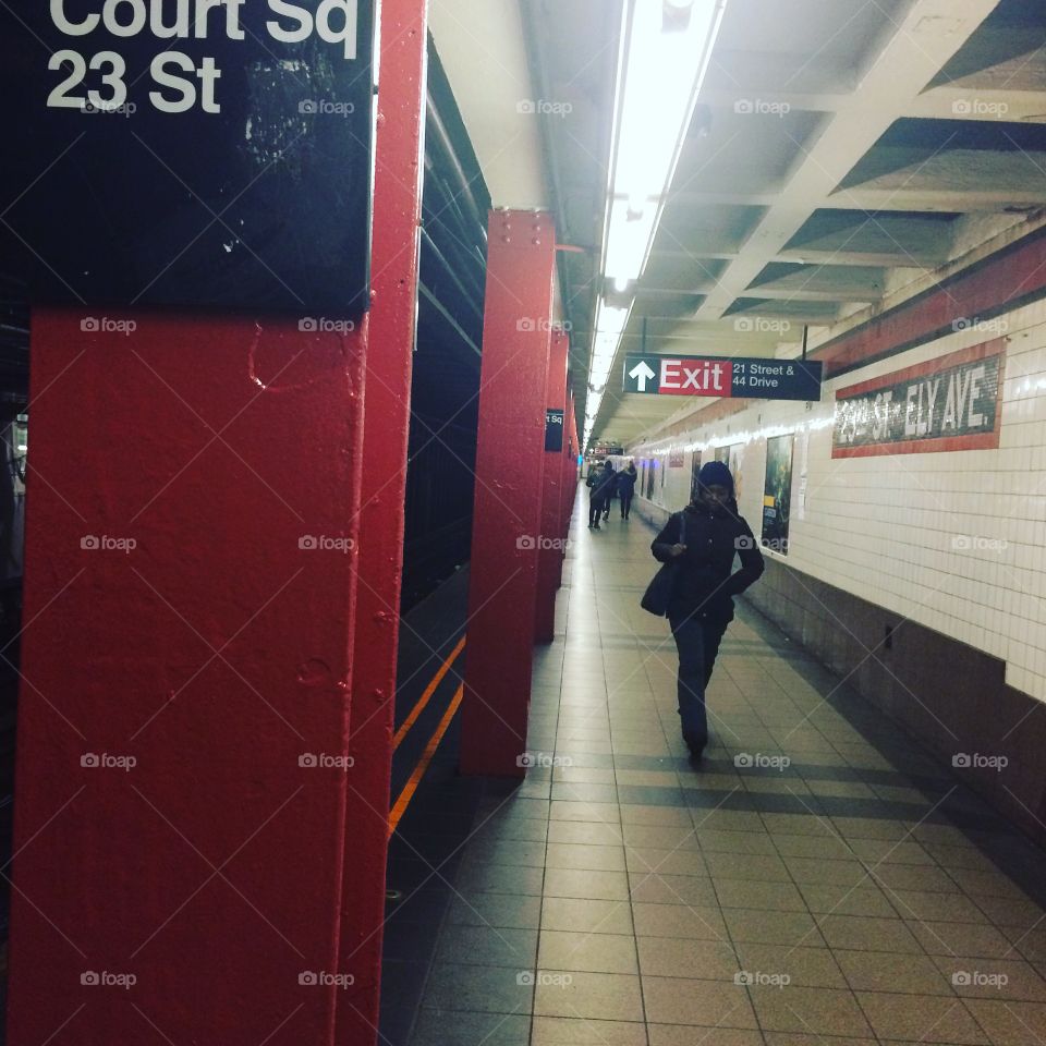 NYC subway station 