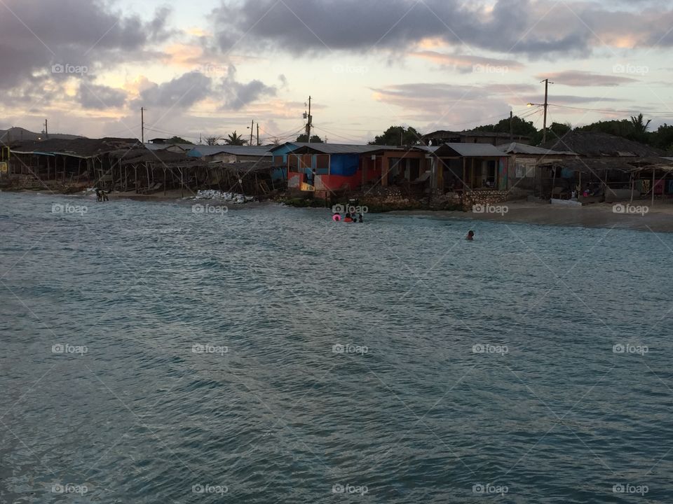 Swimming in Jamaica 