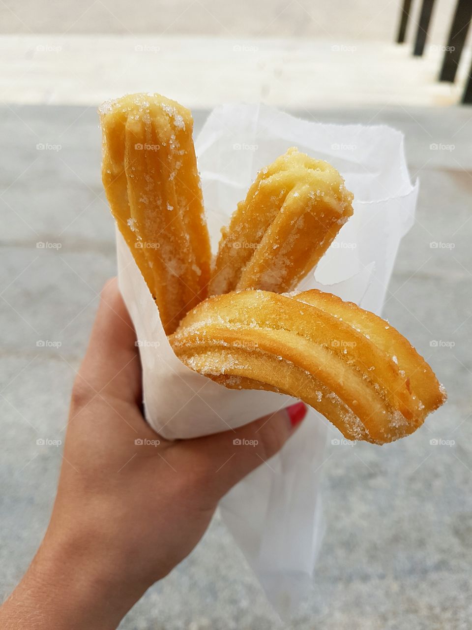 Fresh churros off the streets of Winnipeg