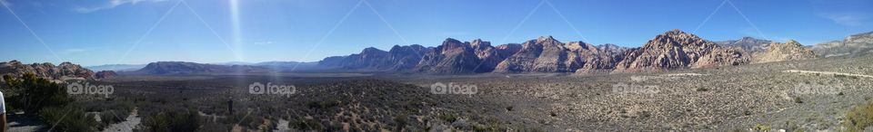Red Rock Canyon, Nevada - panorama