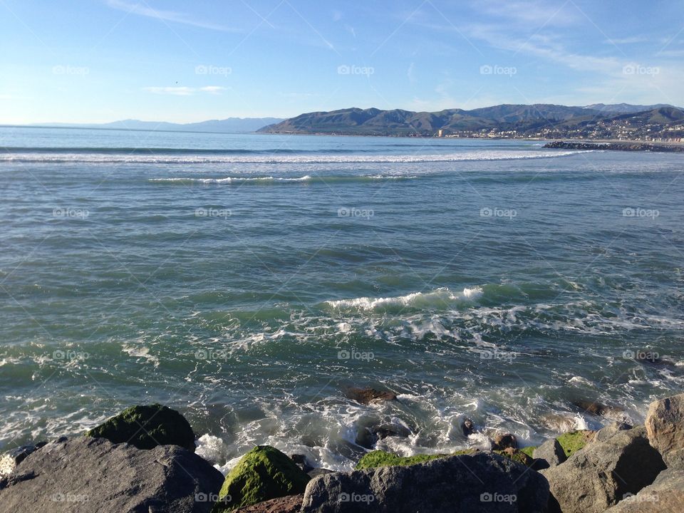 Ocean view at Ventura Beach 