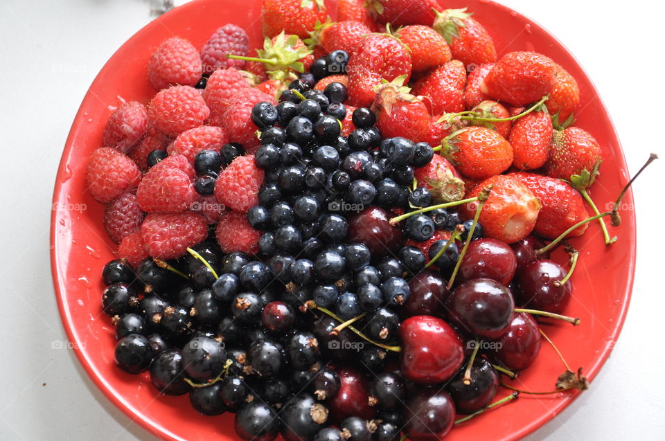 Summer fruits