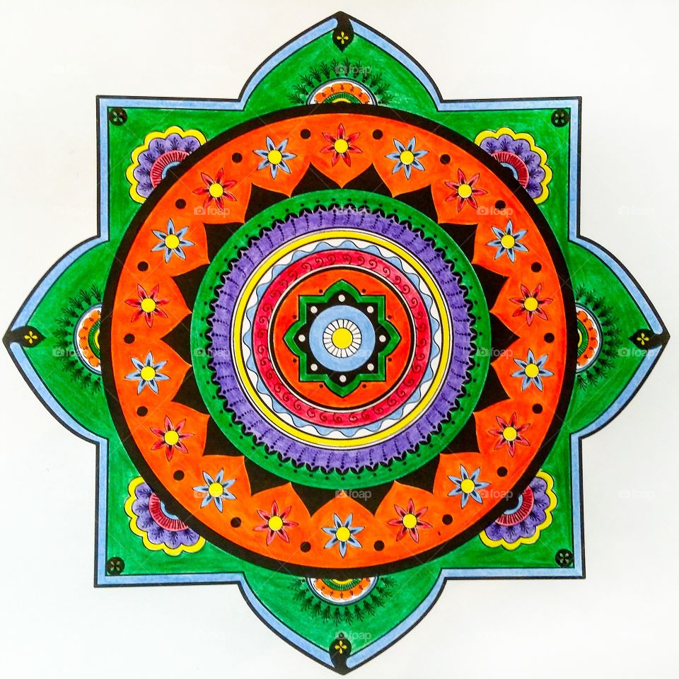 Mandala Coloring page