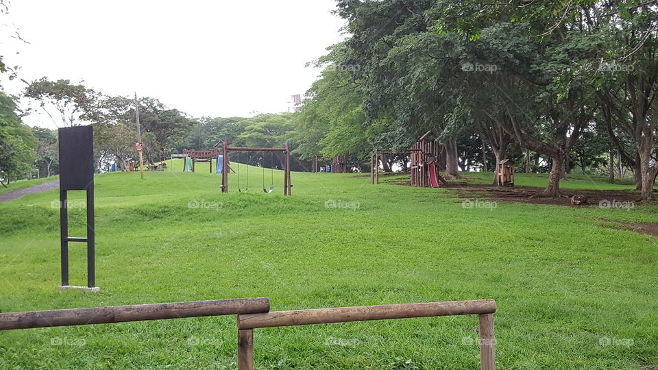 Local Park in San José, Costa Rica.