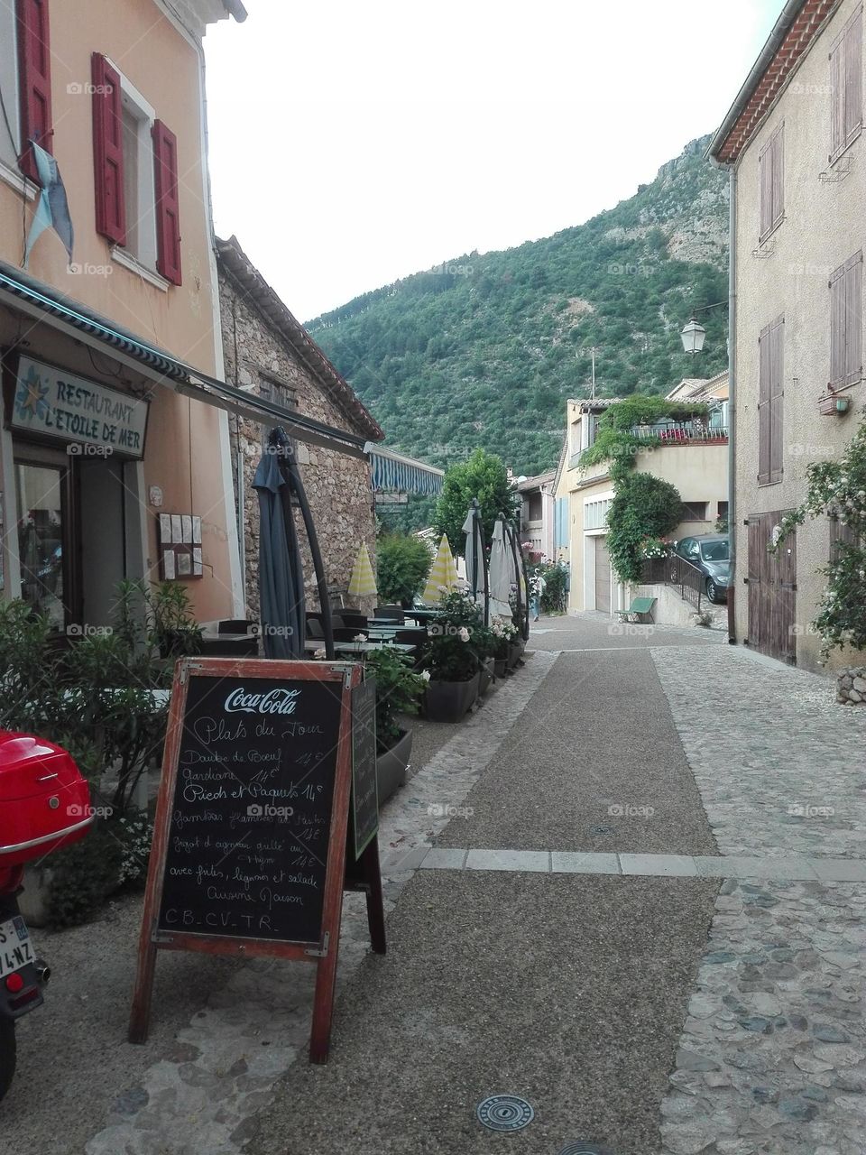 The gorges du Verdon , Ardèche , France