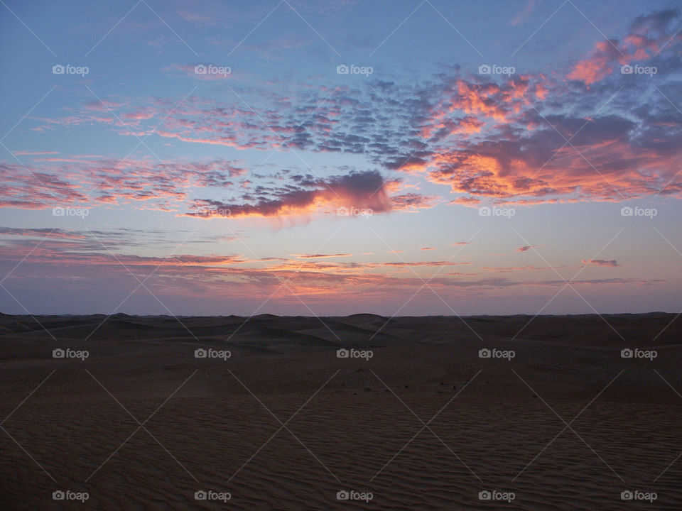 sky sunset clouds sand by chrisc