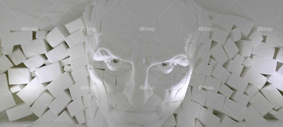 Snow sculpture in Lapland Hotels Snowvillage