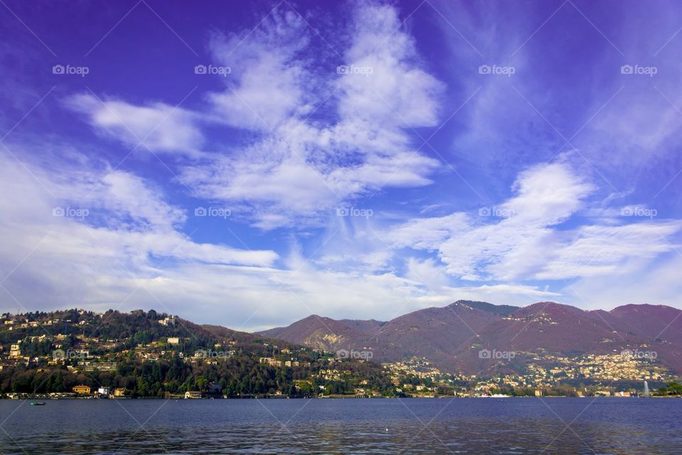 Tinted Lake Como