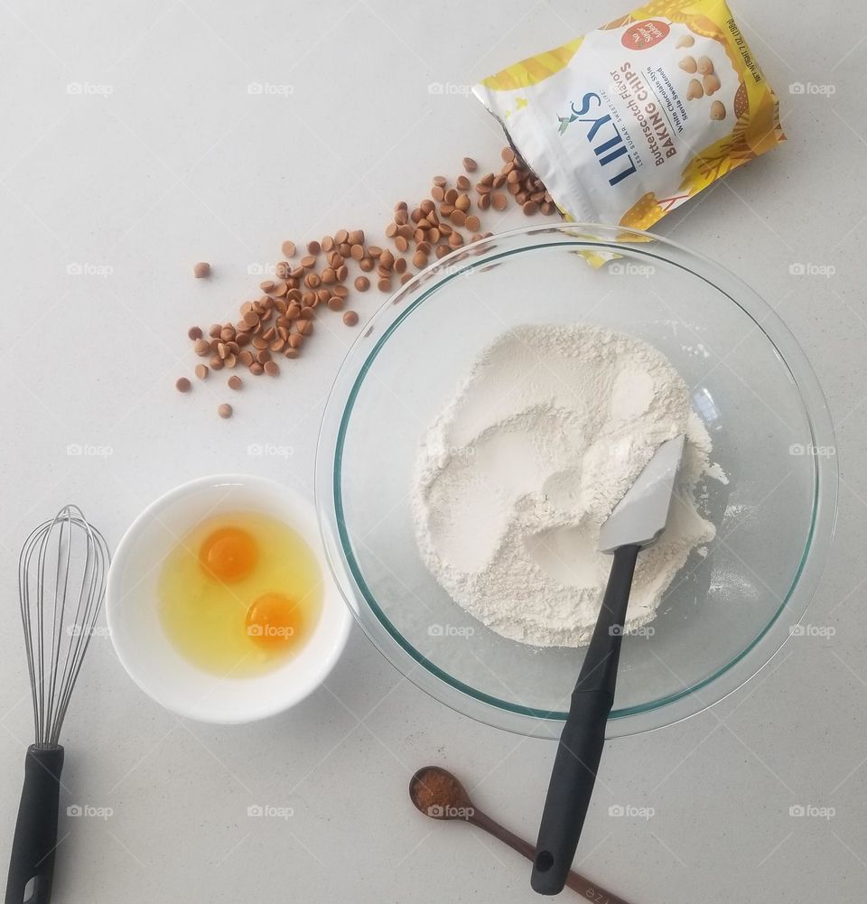 Baking with Lily's Sweets butterscotch chips