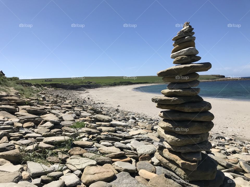 Stacked stones 