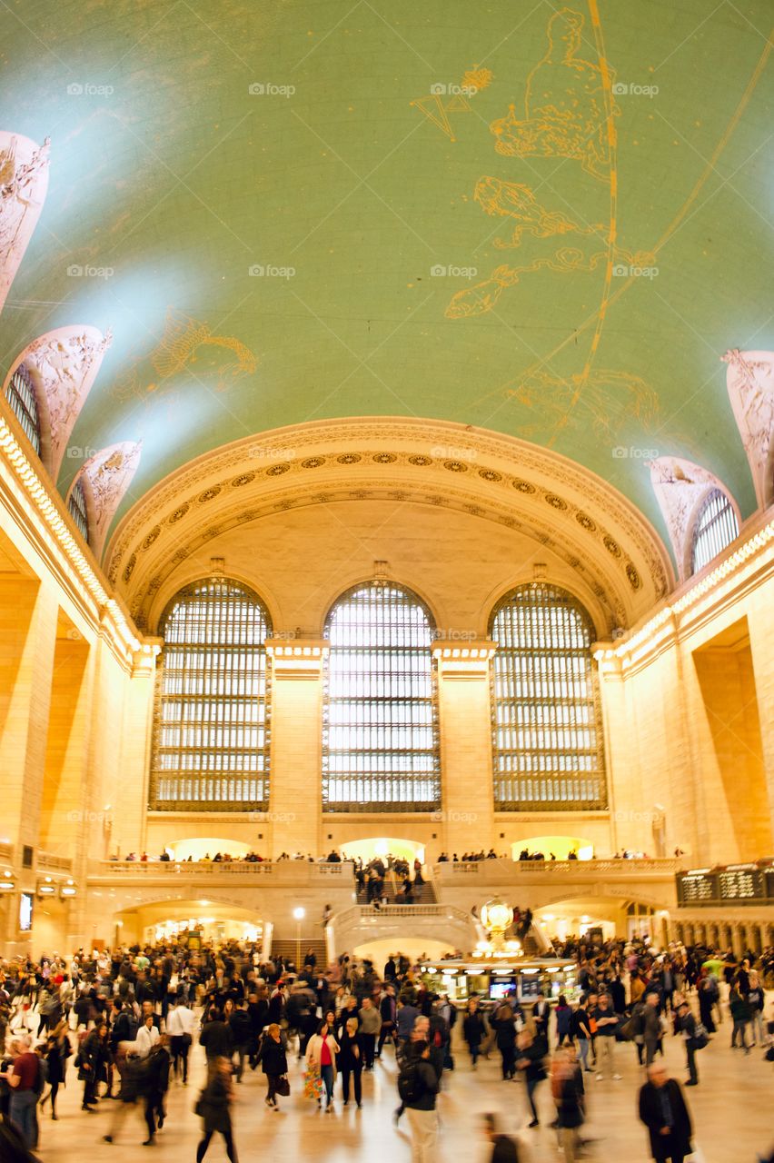 Rush hour at Grand Central Station 