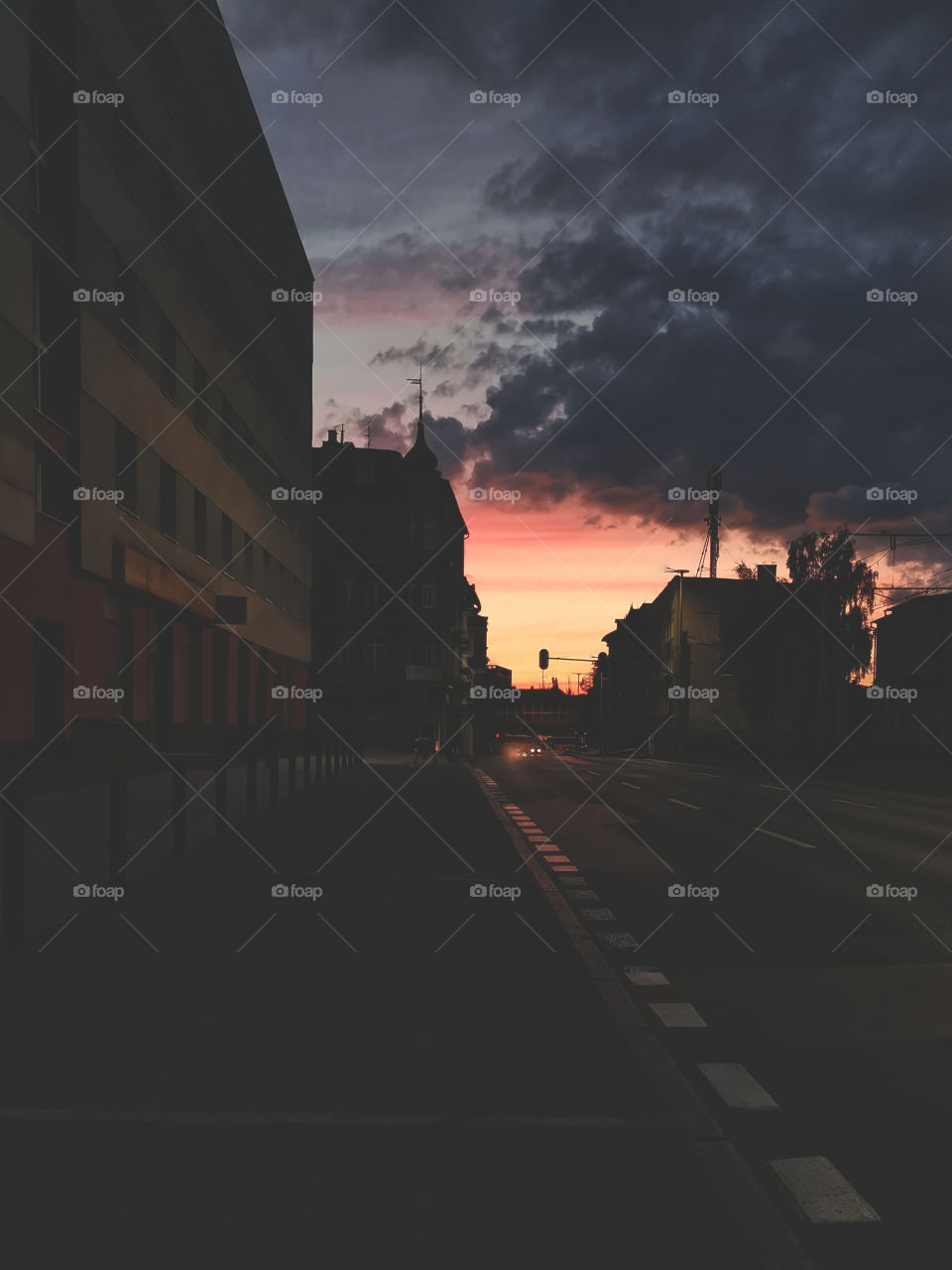 ◦ ♡
◦ Stunning Sunset Views Over The City .  Aleja Grunwaldzka . Gdansk . Poland .
◦ Summer Walk