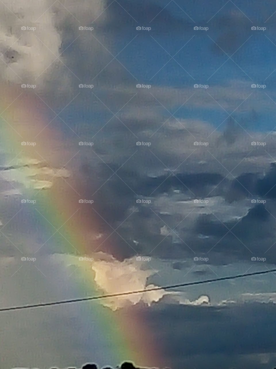 lindas cores do arco íris