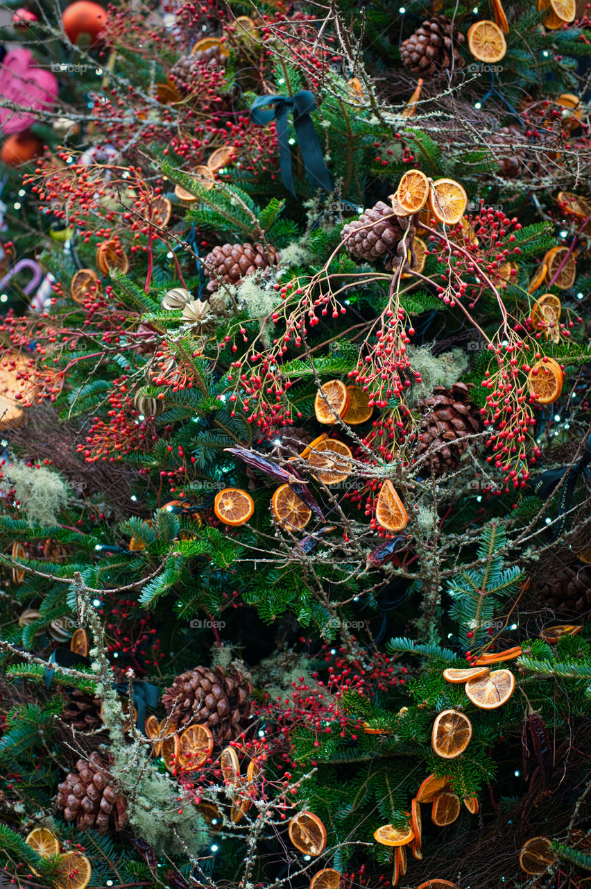 Christmas background decoration.